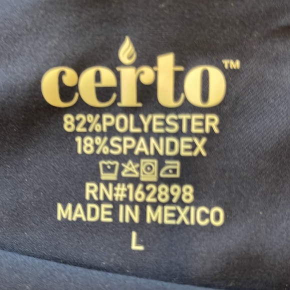 Denver Broncos NWT Navy Bike Shorts with 2 Side Pockets - Picture 6 of 10